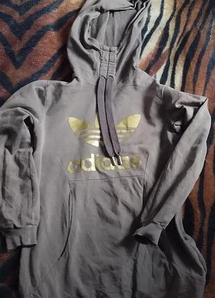 Худі жіноче  adidas кавового кольору