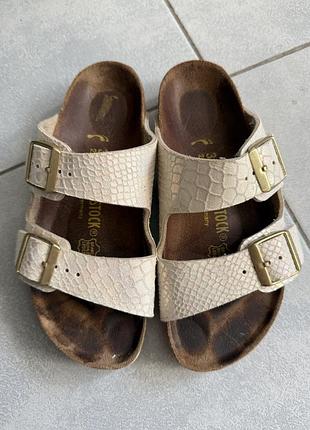 Оригінальні шльопанці сабо birkenstock arizona