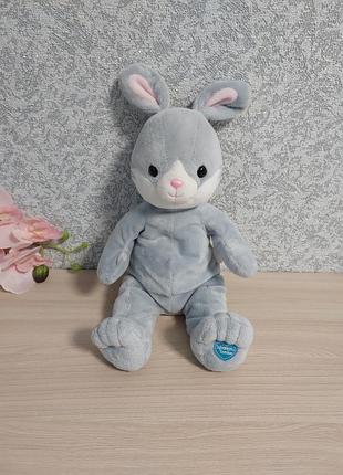 Плюшевый мягкий серый зайчик sylvanian family.