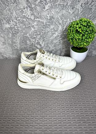 Guess los angeles кроссовки 44 размер кожаные белые