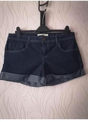 Шорты джинс стрейч на 48р, бирка 14р dorothy perkins