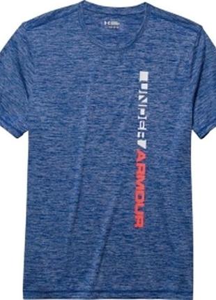 300
чоловіча спортивна футболка under armour tech vertical wordmark.
розмір м/l