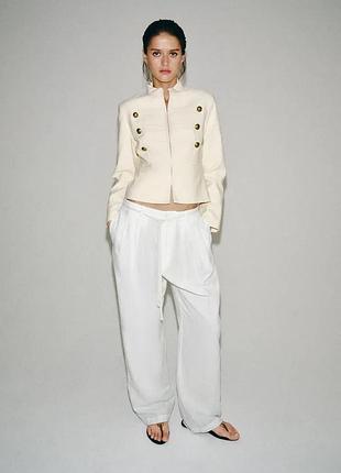 Жакет піджак в жакейському стилі лімітед zara зара