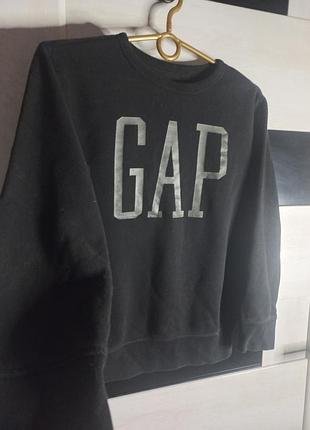 Черный свитшот gap