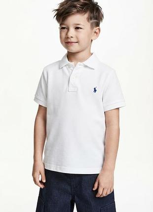 Футболка поло h&m теніска 👕 7-8 років, 122-128 см