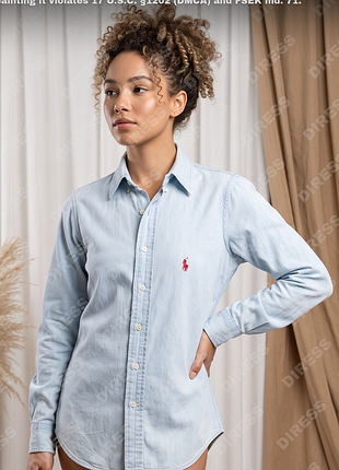 Сорочка жіноча котонова ralph lauren