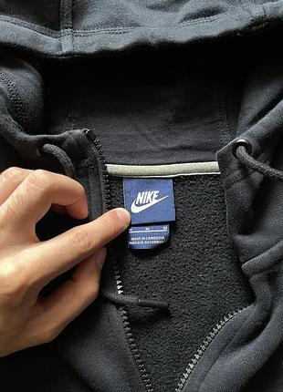 Чорна зіп худі кофта nike 4