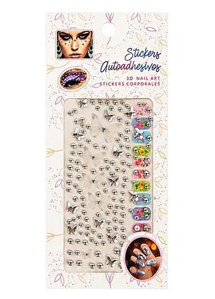 Наклейки декоративные xy-030(silver) для авто, ноутбуков, телефонов