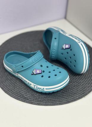 Крокси шльопанці дитячі крокси мутні крокси crocs