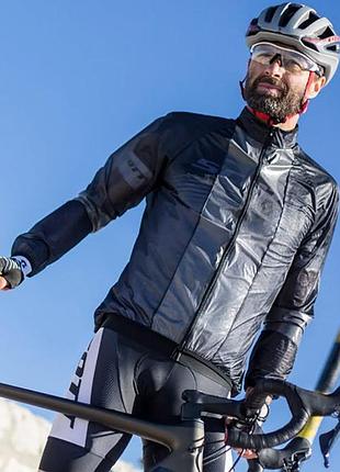 Мужская ультра легкая вело ветровка scott rc weather reflect size m