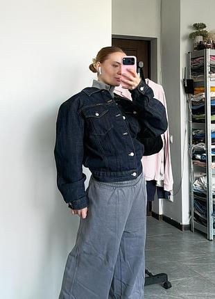 Dkny jeans джинсовка куртка ветровка бомбер харингтон