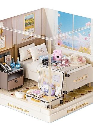 Конструктор-румбокс mini house міні будинок міні кімнатка конструктор будинок для міні ляльки