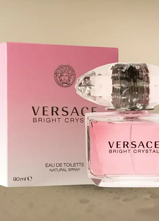 Женские духи versace bright crystal edt 90 ml, версаче брайт кристалл