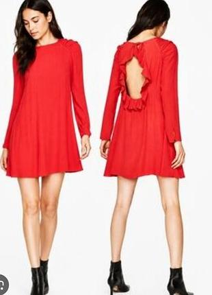 Сукня zara, з красивою спинкою