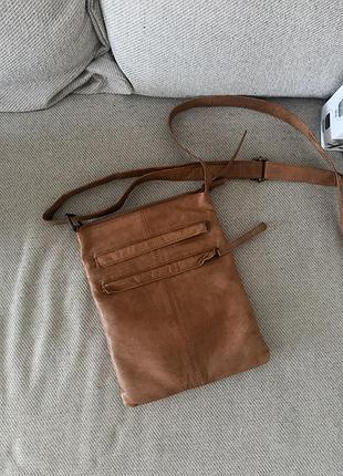 Шкіряна сумка через плече rugged hide wendy rh-8864