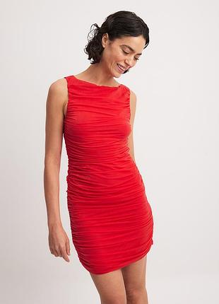 Червона міні сукня h&m 36 розміру