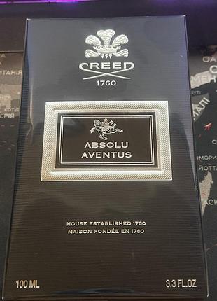 Оригінал! creed absolu aventus 100 мл (європа, в оригінальній упаковці)