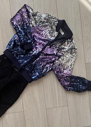 Комплект костюм куртка бомбер спідниця h&m
