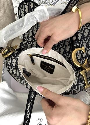 Dior saddle logo 3