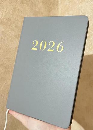 Блокнот-планер 2026 класичний !📍знижка -50% вже діє👍🏻📍дизайн, підписи - англійською мовою!