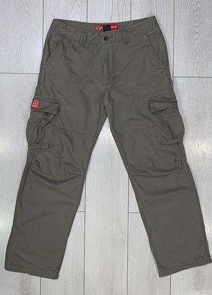 Мужские хлопковые карго брюки molecule size 36 (l-xl)