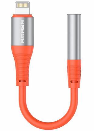 Перехідник amaya aux-08 lightning to 3.5mm