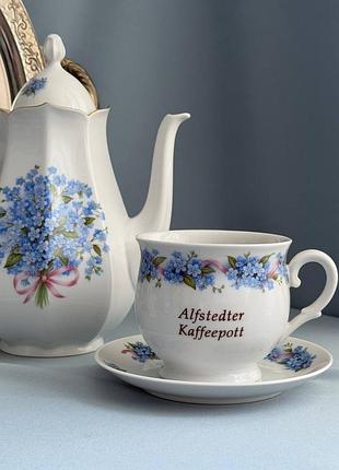 ☕ порцелянова чайна пара arzberg «alfstedter kaffeepott»