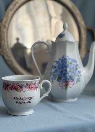 Чашка arzberg «meckelbörger kaffeepott» 🌸 350 мл
