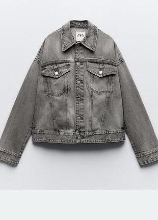 Джинсова куртка zara m/l
