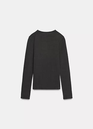 Лонгслів лонг реглан футболка кофта джемпер zara зара