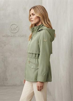 Michael kors стильна оливкова куртка папка ветровка