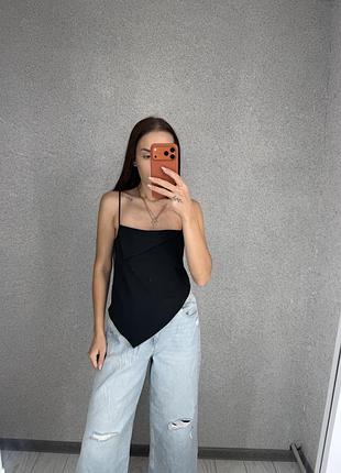 Топ на бретелях zara