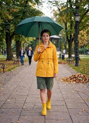 Желтая куртка-ветровка, tu