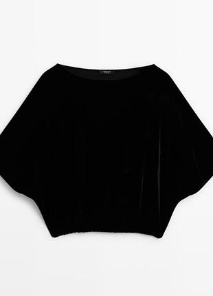 Massimo dutti оригінал  топ, кофта фасон « летюча миш»