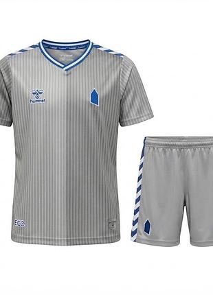 Футбольная форма everton hummel для мальчика 10 лет футболка шорты
