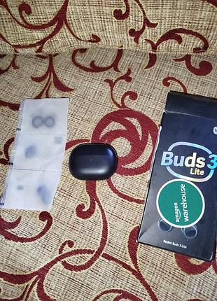 Redmi buds3 навушники чорного кольору повністю робочі