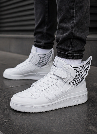 Кроссовки легкие удобные adidas x jeremy scott forum hi wings