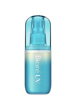 Bioré uv aqua rich protect mist spf50 pa++++ сонцезахисний спрей 60 мл, японія
