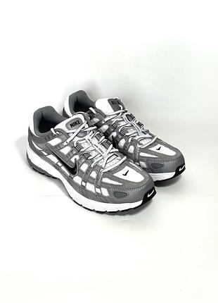 Оригінал спортивні чоловічі кросівки nike p-6000 grey/metallic ir2004-100 оригинал кроссовки найк сірі повсякденні міські літо осінь 42.5 44