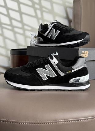 New balance 574 cordura black grey