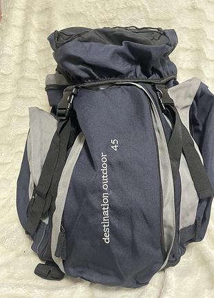 ⛰️ професійний туристичний рюкзак destination outdoor 45l для походів та мандрівок