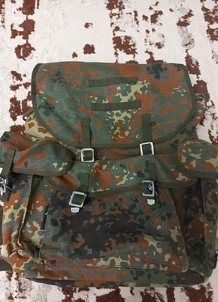Тактический армейский рюкзак бундесвер 30-40л (камуфляж flecktarn) от commando industries