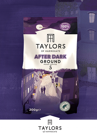 Кофе молотый taylors of harrogate after dark после наступления темноты 200 г