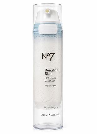 No7 beautiful skin hot cloth cleanser 200 мл — очищувальний крем для обличчя, новий