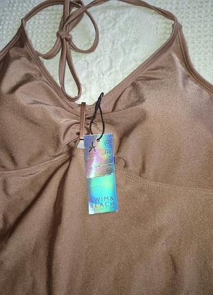 Купальник бронзового цвета primark