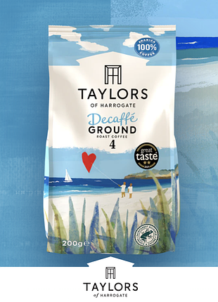 Мелена кава без кофеїну taylors of harrogate decaffé 200 г