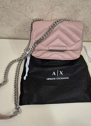 Сумочка armani  exchange  ax, бежевого кольору, нова.