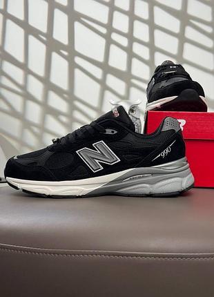 New balance 990v3 black grey white
