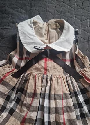 Детское платье burberry 3