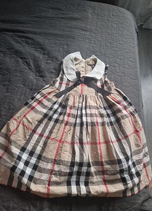 Детское платье burberry